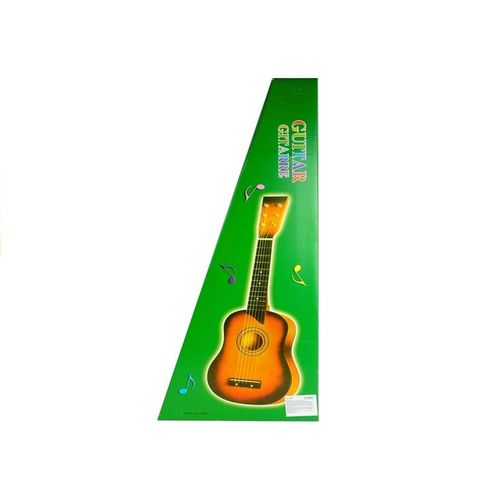 Klasična drvena gitara za djecu 60 cm - plava slika 3