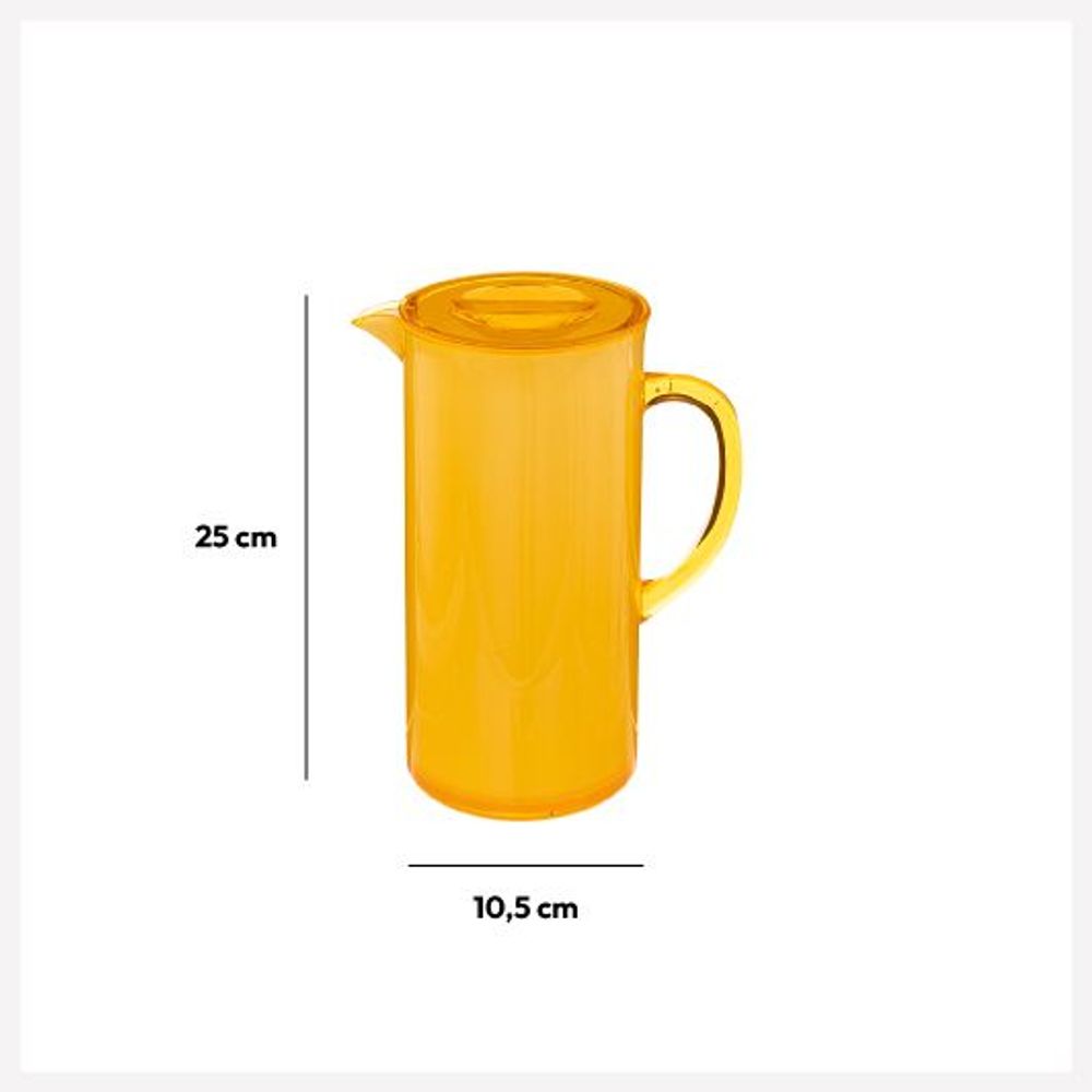 Five bokal 2l modern polistiren žuti 18x11.7x25cm slika 2