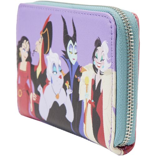 Loungefly Disney Villains Color Block wallet slika 1