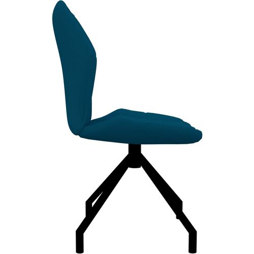 Blagovaonske stolice od umjetne kože 6 kom plave slika 3