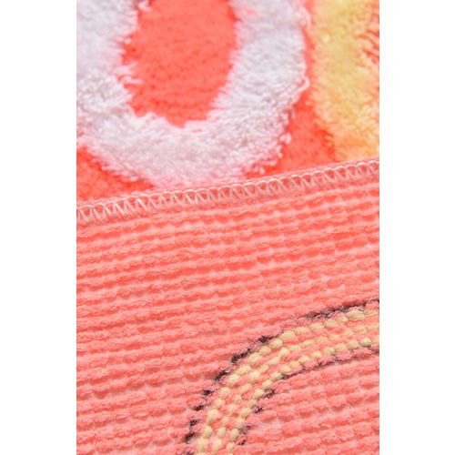 Good - Vermilion Multicolor Acrylic Bathmat Set (3 Pieces) slika 3