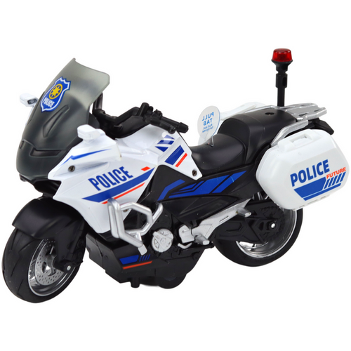 Policijski sportski motocikl s frikcijskim pogonom - Mjerilo 1:10 slika 3