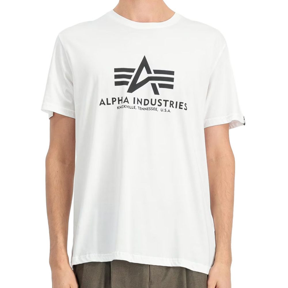 Alpha Industries Muška majica kratkih rukava Basic, Bijela slika 5