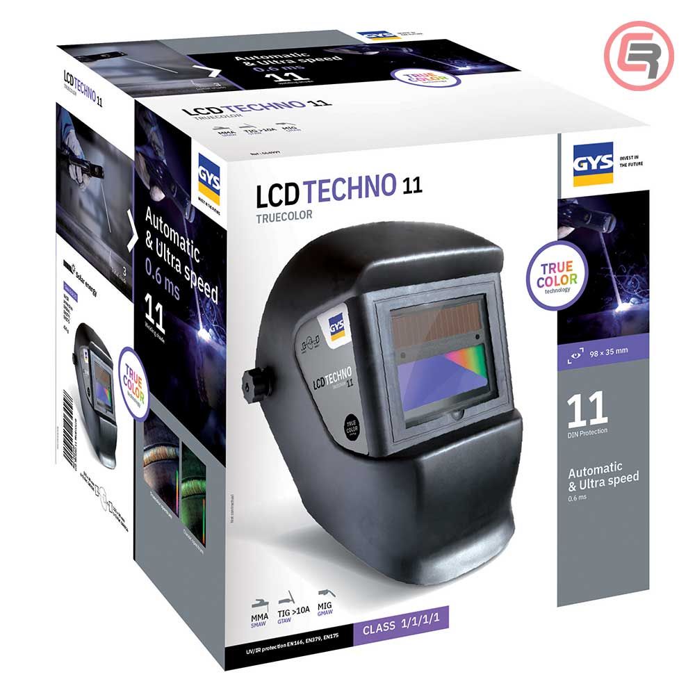 Gys Maska Za Zavarivanje Automatska LCD Techno 11 True Color – 064997 slika 5