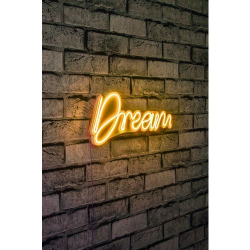 Wallity Ukrasna plastična LED rasvjeta, Dream - Yellow slika 10