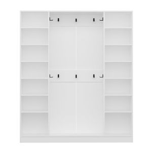 Hall Stand Kale - 8120 u bijeloj boji