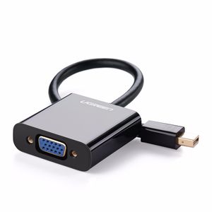 Ugreen Mini DisplayPort na VGA pretvarač, crni, 15cm - u kutiji