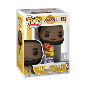 FUNKO POP NBA: LAKERS - LEBRON JAMES (YELLOW JERSEY)