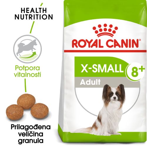 ROYAL CANIN SHN Extra Small Adult 8+, potpuna hrana za odrasle pse jako malih pasmina (do 4 kg) starije od 8 godina, 1,5 kg slika 4