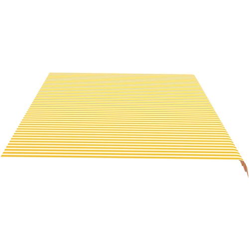 Zamjenska tkanina za tendu žuto-bijela 6 x 3,5 m slika 4