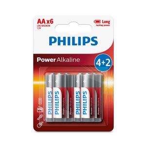 Philips baterije AAA, 4+2 komada LR6P6BP/00