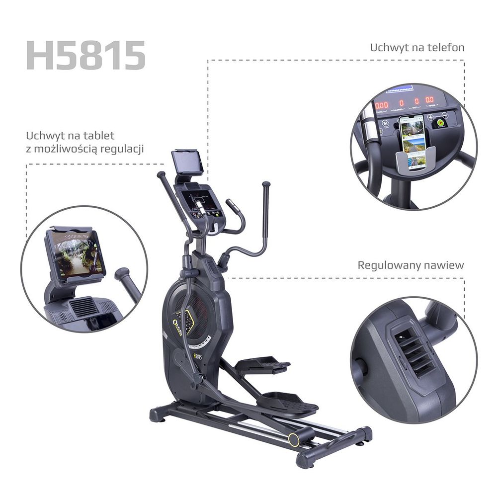 H5815 zračno-magnetski eliptični trener polukomercijalni hms premium slika 8