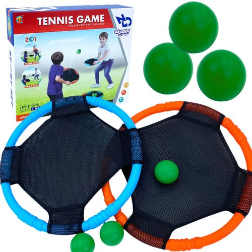 Woopie set 2 u 1 tenis i frizbi  slika 1