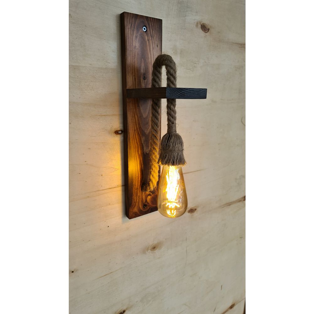 Zidna Lampa od Oraha 'Ahşap Aplik 23' slika 5
