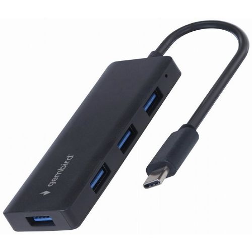 Gembird UHB-CM-U3P4-02 4-port USB 3.1 (Gen.1) Type-C Hub, Black slika 1