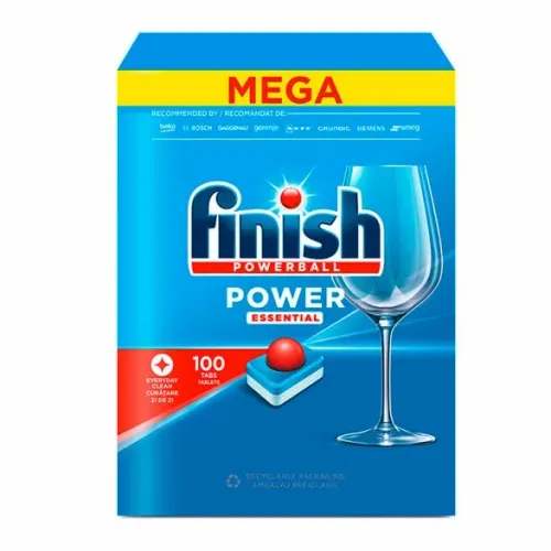 Finish tablete za sudomašinu Power Essential 100 kom slika 1