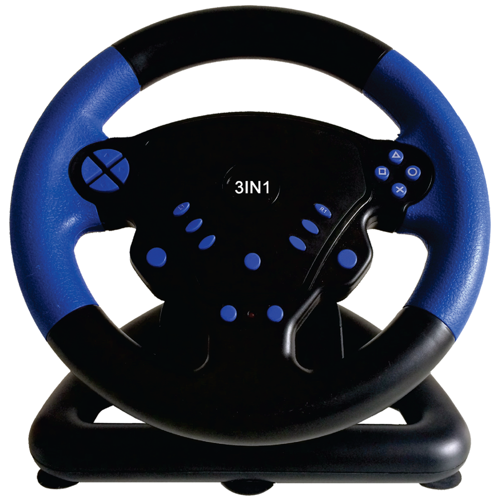 Connect XL Gaming volan 3u1, PS2/PS3/PC, vibracija, pedale - CXL-WH300 slika 4