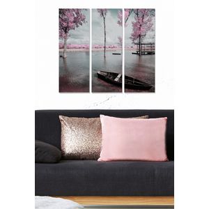 Dekorativna slika u više boja "MDF104077472" (set od 3 komada) - MDF