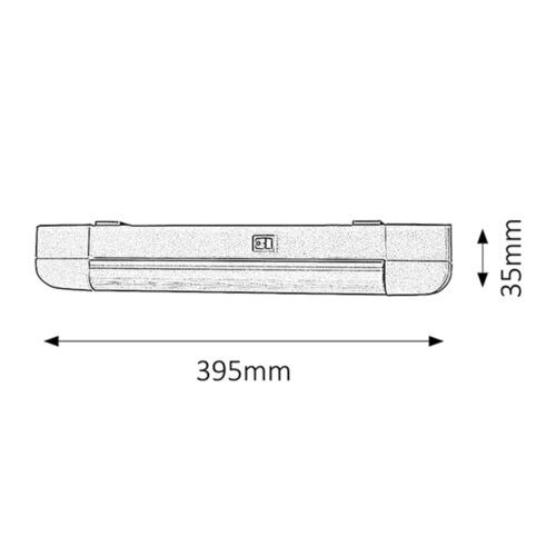 Rabalux Band light fluo lampa T8 10W bela Kupatilska rasveta slika 5