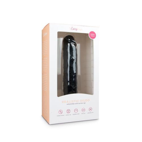 Dildo Realistic – 28,5 cm, crni slika 3