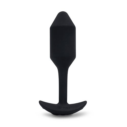 Vibrirajući analni čep B-Vibe - Snug Plug 2 M, crni slika 1