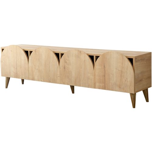 Mesta - Oak v2 Oak TV Stand slika 7