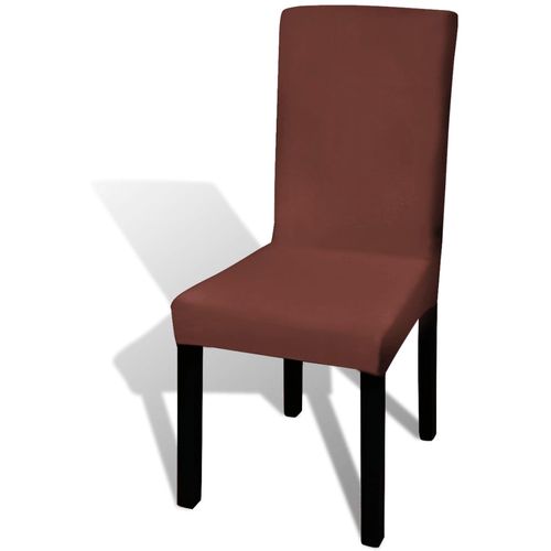 Rastezljive navlake za stolice 4 kom Smeđa boja slika 14