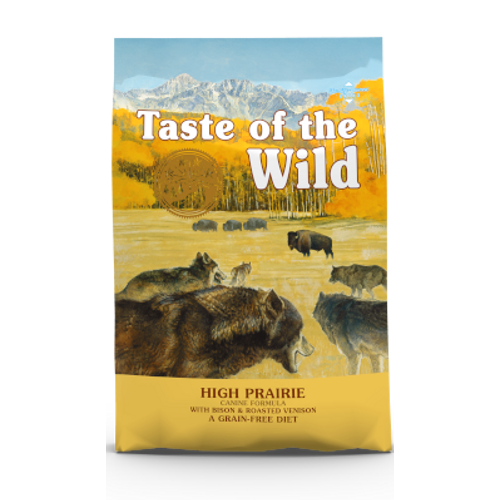 TASTE OF THE WILD High Prairie, s mesom bizona i srnetinom, bez žitarica, 12,2 kg slika 1