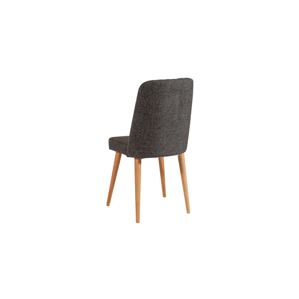 Set trpezarijskog stola i stolica Vina 1053 - Atlantic Pine, Antracit slika 8