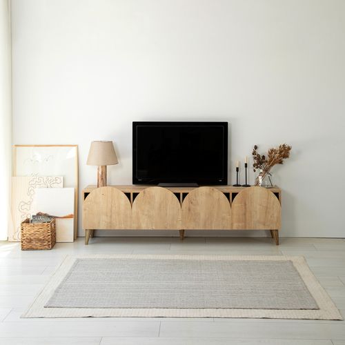 Mesta - Oak v2 Oak TV Stand slika 2