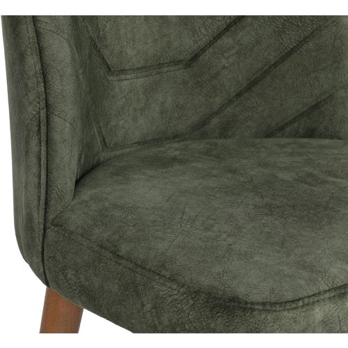 Hanah Home Dallas 558 V4  Walnut
Dark Green Chair Set (4 Pieces) slika 6