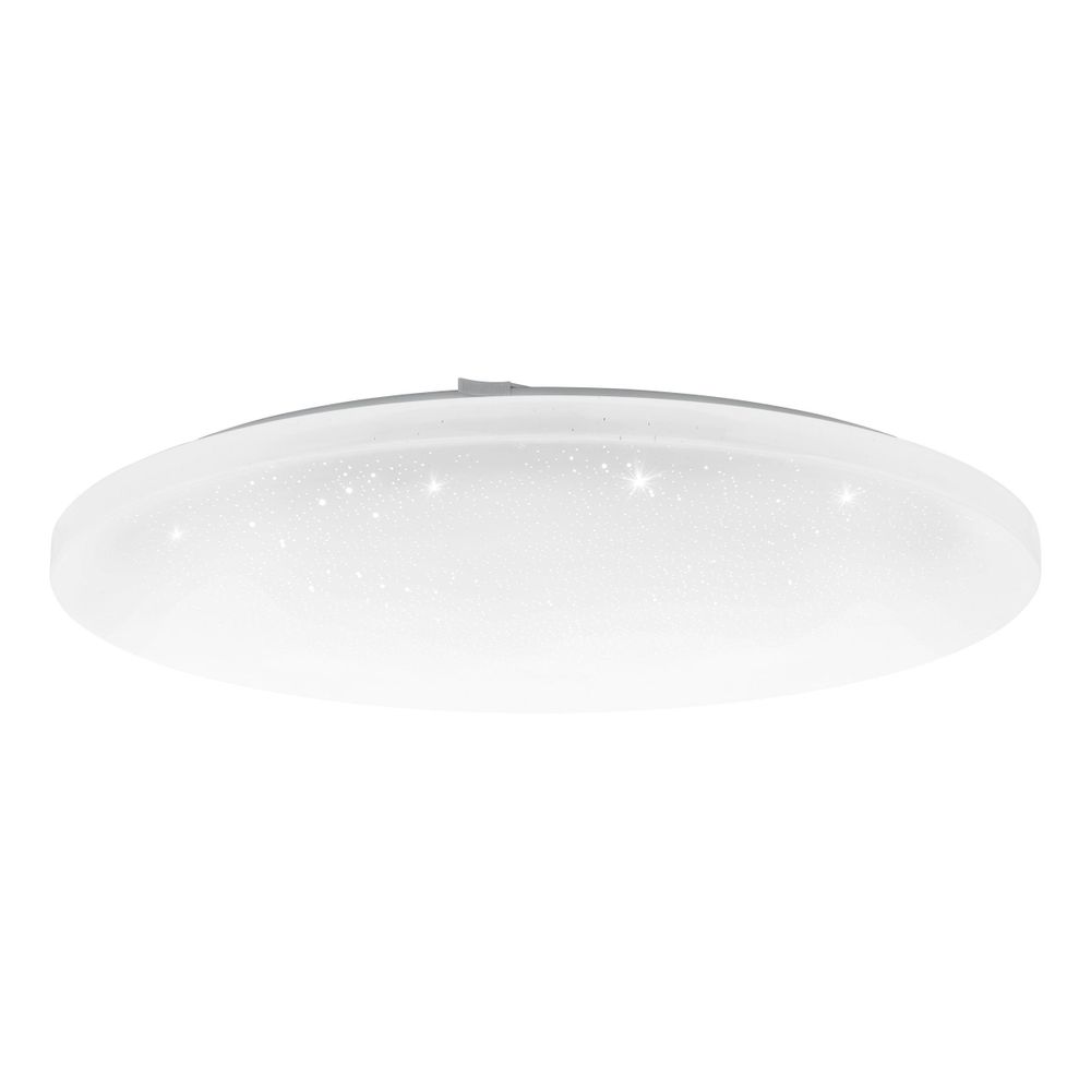Eglo Frania-a plafonjera LED, 36W, promjer 570mm, s daljinskim upravljačem, dimabilna, bijela/kristal slika 1