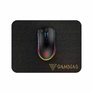 Miš+ podloga Gamdias M2 10800dpi RGB