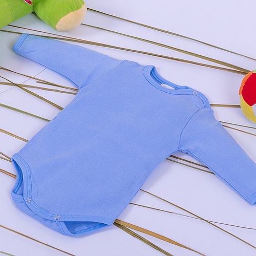 Ready Baby body dugi rukav plavi, vel. 56-92 slika 1