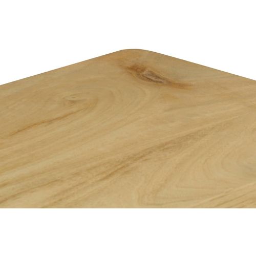 Konzolni stol 120 x 35 x 76 cm od masivnog drva manga i čelika slika 16