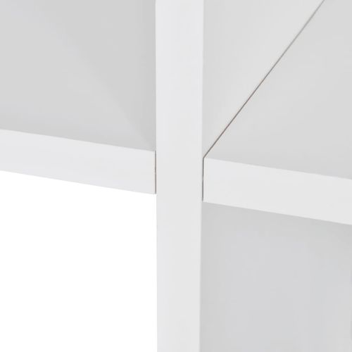 242550 Staircase Bookcase/Display Shelf 142 cm White slika 20