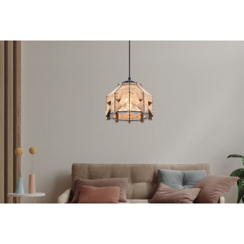 Jutta Jute Camel Chandelier slika 1