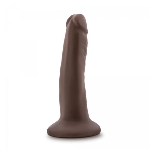 Dildo Dr. Skin, 14 cm, tamno smeđi slika 3