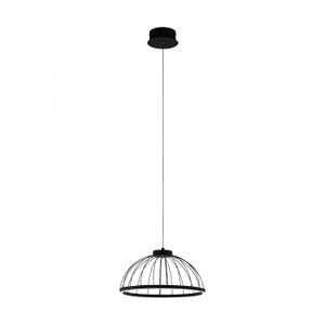 Eglo Bogotenillo visilica/1, led, 24w, prečnik 380, crno/bela 