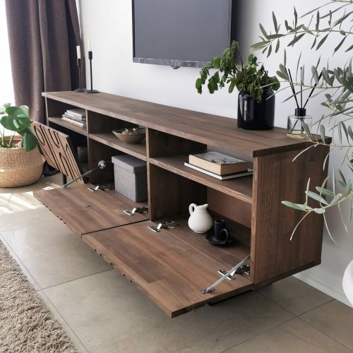 Woody Fashion TV jedinica, Aristo - Walnut slika 4