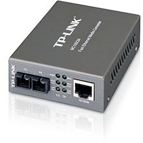 TP-Link 100Mbps RJ45 to 100base optical (SC, MM)-2km Media Converter slika 1