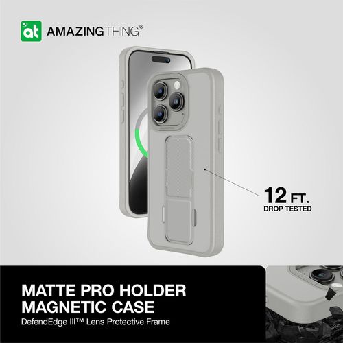 AMAZING THING MATTE PRO MAGSAFE MASKA ZA IPHONE 15 PRO TITANIUM slika 4