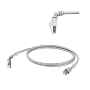 Weidmüller 1233160012 RJ45 mrežni kabel, Patch kabel cat 6a S/FTP 1.20 m siva UL certificiran 1 St.