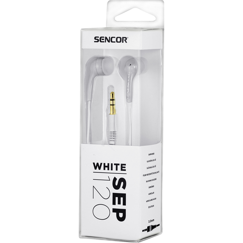 Sencor slušalice SEP 120 WHITE slika 11