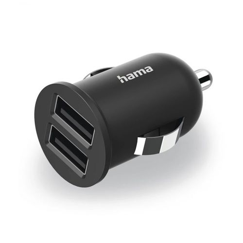 Hama auto punjac sa dva USB porta, 2.4A slika 1