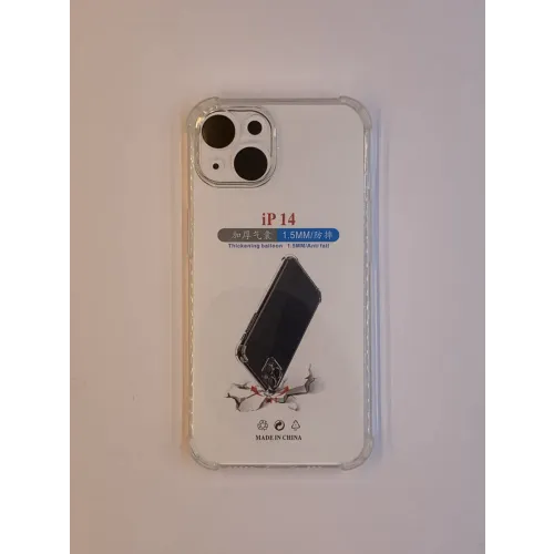 Maska za iPhone 14 transparent sa ojačanim ivicama slika 1