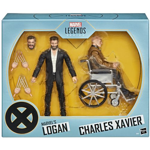 Marvel Legends Series X-Men Logan and Charles Xavier set 2 figures slika 6