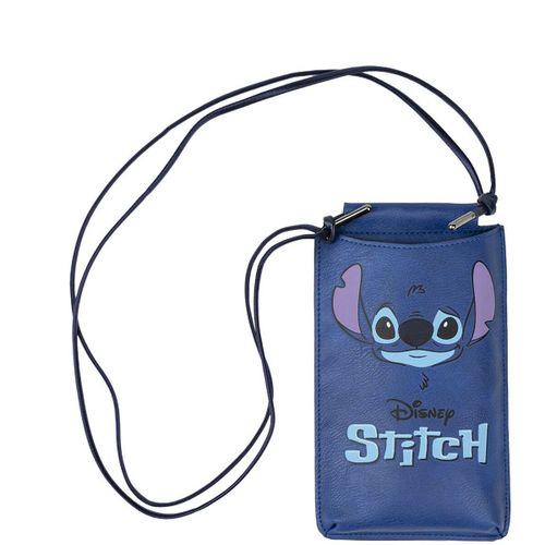 Torbica za mobitel Stitch Plava 10 X 18 X 1 CM slika 1