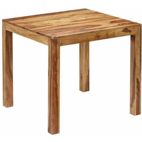 Blagovaonski stol od masivnog drva šišama 82 x 80 x 76 cm slika 33