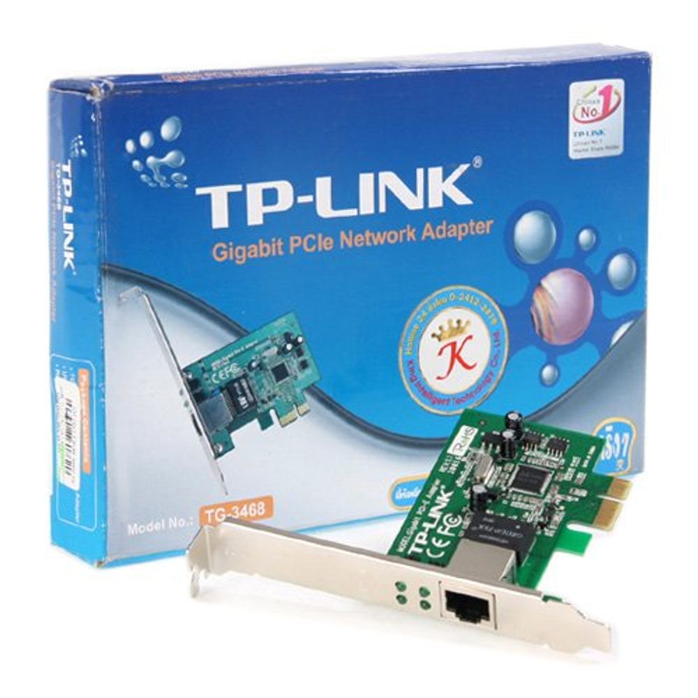 NIC TP-Link TG-3468, 32-bit Gigabit PCIe Network Adapter slika 1